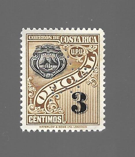 Costa Rica 1937 - M - Scott #O83 *