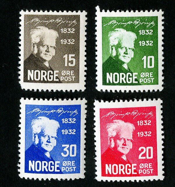 Norway Stamps # 132-5 VF OG NH Catalog Value $85.00