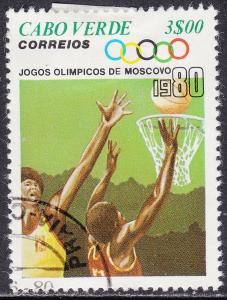 Cape Verde 405  XXII Summer Olympic Games, Moscow 1980