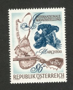 AUSTRIA-MNH STAMP- INTERNATIONAL HUNTING EXHB- 1978.