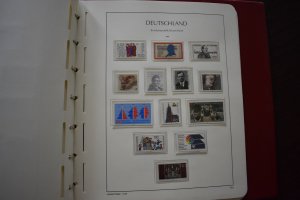 GERMANY  1989 YEAR SET  MNH