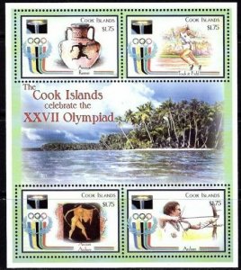 Cook Is 1237 MNH 2000 Olympics