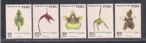 PERU SC# C377-81  VF/MOG