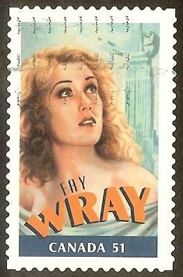 Canada 2154b 51c Hollywood-Fay Wray, King Kong 2006 used