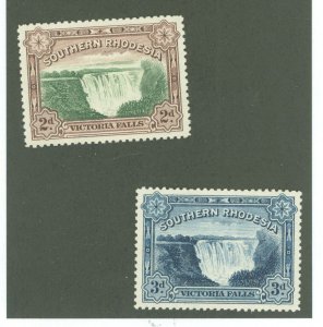 Southern Rhodesia #31-32 Mint (NH) Single (Complete Set)