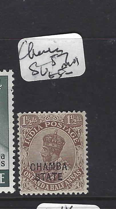 INDIA CHAMBA   (PP0707B)  KGV  1 1/2A   SG 57   MOG