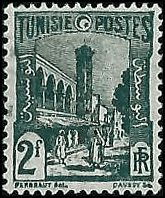 TUNISIA   #104A USED (1)