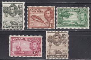 Cayman Islands #107-111 Mint