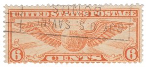 UNITED STATES STAMP. 1934. SCOTT # C19. USED. # 7
