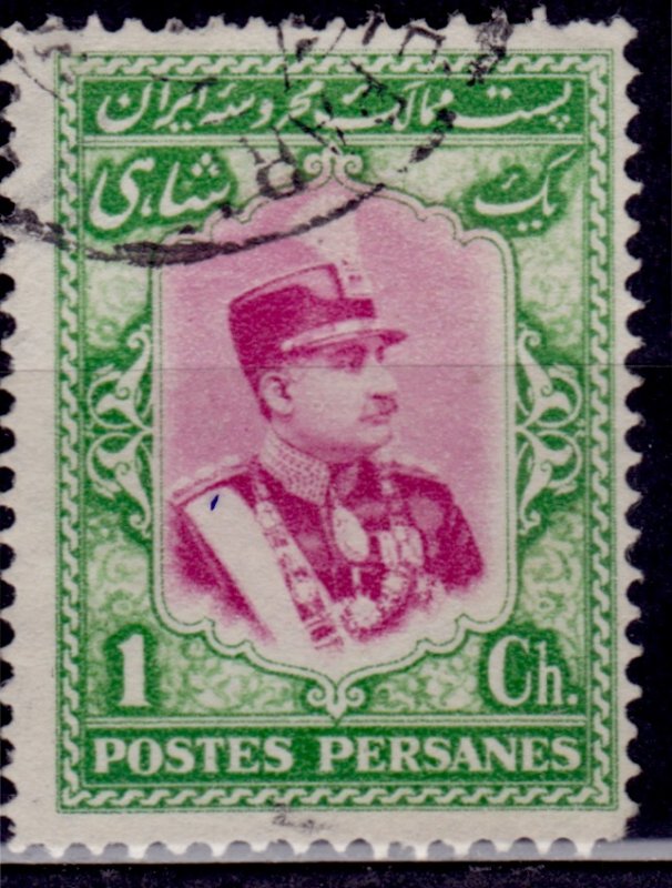 Iran, 1929, Reza Shah Pahlavi, 1ch, sw#580, used