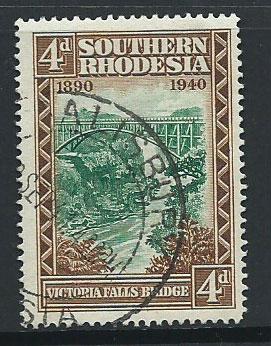 Southern Rhodesia SG 58  FU