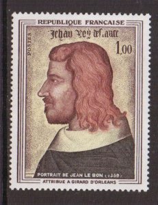 France  #1084  MNH 1964  John II the Good