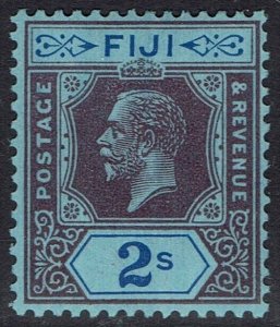 FIJI 1922 KGV 2/- MNH ** WMK MULTI SCRIPT CA