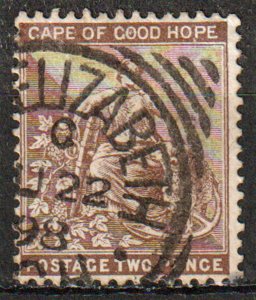 Cape Of Good Hope - Hope and Symbols of Colony # 44 - VG Condition - Used