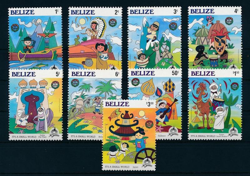 [22170] Belize 1985 Disney Christmas 30 years Disneyland MNH