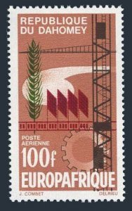 Dahomey C38, MNH. Michel 281. EUROPAFRICA-1966. Industrial symbols.
