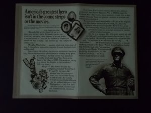 10 MACARTHUR FDC's, PAMPHLETS, POEM & NEWSPAPER CLIPPING