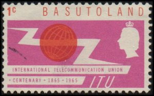 Basutoland 101 - Used - 1c I. T. U. Issue (1965)