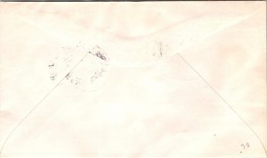 1949 Mahaut Dominican Republic First Day Cover FDC Universal Postal Union FDI