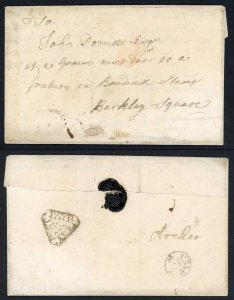 1763 to Berkeley Square London with Temple DOCKWRA