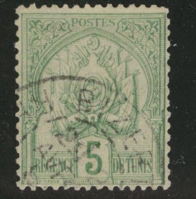 Tunis Tunisia Scott 12 used 1888 stamp