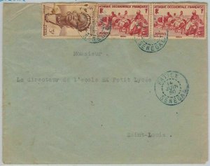 45177 - SENEGAL - POSTAL HISTORY - LETTER from DAKAR to PARIS 1930S-