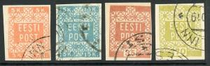 Estonia 1-4 Used