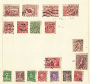 Australia Collection To 1970 on 10 Pages, Many Nice Stamps