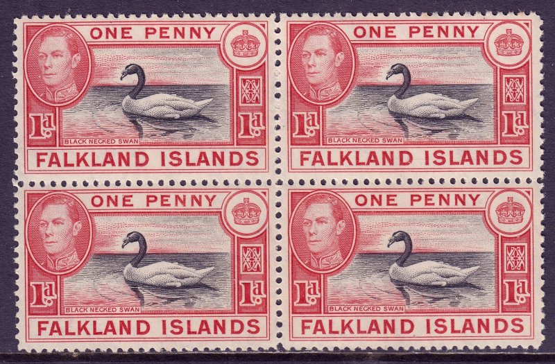 Falkland Islands - Scott #85 - Block/4 - MNH - See description - SCV $15