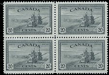 CANADA   #271 MNH BLOCK OF 4 (1)