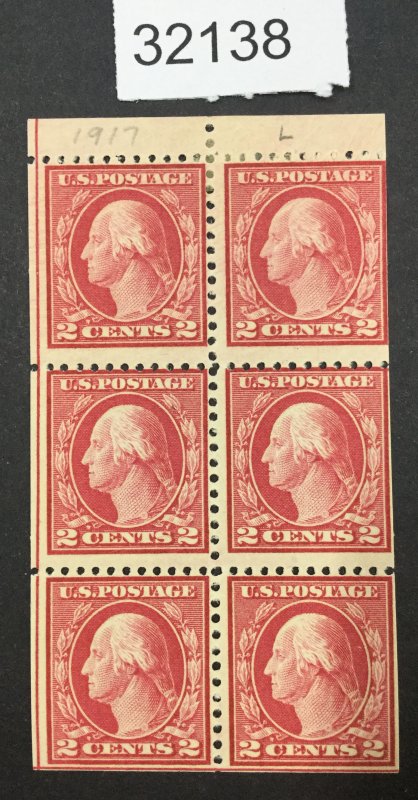 US STAMPS #499e MINT OG H BOOKLET LOT #32138