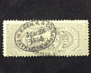 HS&C: Scott #R51c Revenue Used F US Stamp