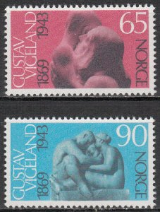 Norway 545-546 MNH CV $2.00