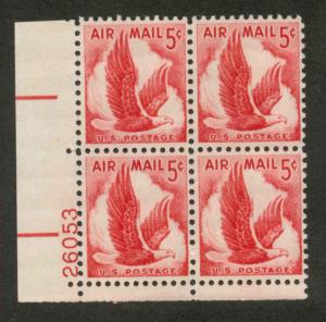 C50 MNH Plate Block