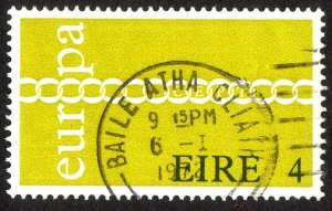 1971, Ireland 4p, Europa CEPT, Used, Sc 305