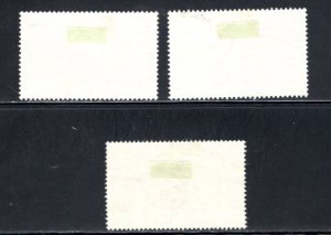 British Virgin Islands #214-216 short set  VF, Used, CV $2.20  ...   6940011