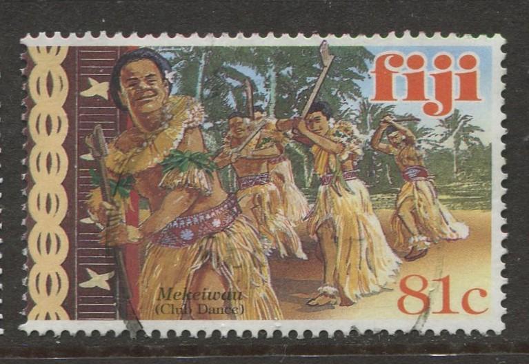 Fiji - Scott 840 - General Issue -1999 - FU - Single 81c Stamp