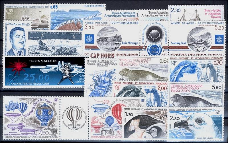 FSAT / TAAF, VERY NICE GROUP MINT NEVER HINGED **!