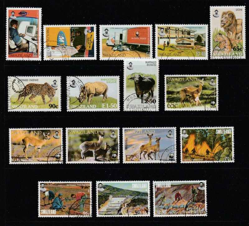 Swaziland x 10 CTO modern sets