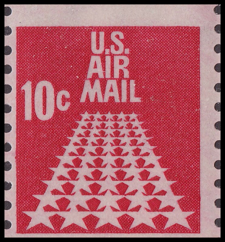 US C73 Airmail 5-Star Runway 10c coil single MNH 1968