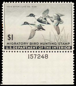 U.S. REV. DUCKS RW12  Mint (ID # 100580)