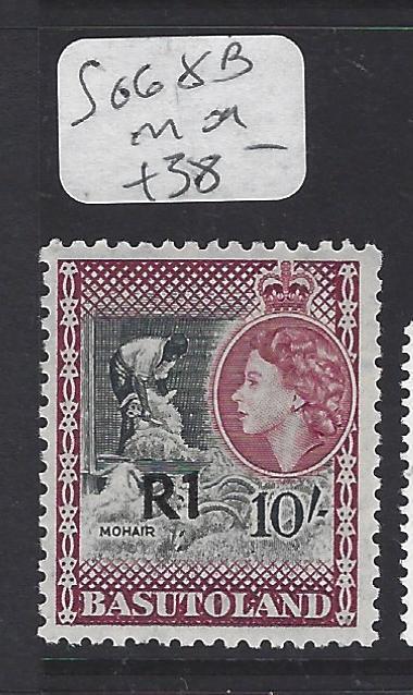 BASUTOLAND  (P2008B)  QEII SURCH  R1/10/-   SG 68B   MOG