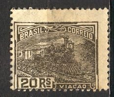 Brazil; 1924: Sc. # 274: Used Wmk. 101 Single Stamp