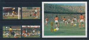 [118787] St. Lucia 1982 World Cup Football Soccer Spain with Souvenir sheet MNH