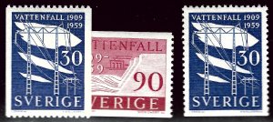 Sweden SC#538-540 MNH VF...fill a solid spot...
