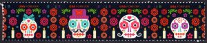 SC#5640-43 (Forever) Day of the Dead Strip of Four (2021) SA