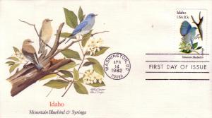 US Sc# 1953 / 2002 FDC's State Birds & Flowers Complete UXZ