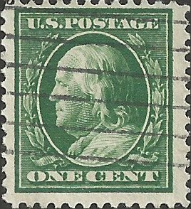 # 331 USED GREEN BEN FRANKLIN