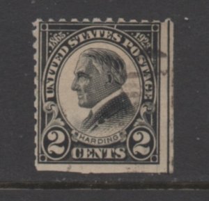 Scott # 610  used   single