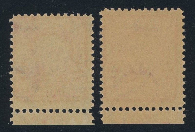 USA 319F & 319F(i) Type II Shade Duo - Mint never hinged Plate # Singles